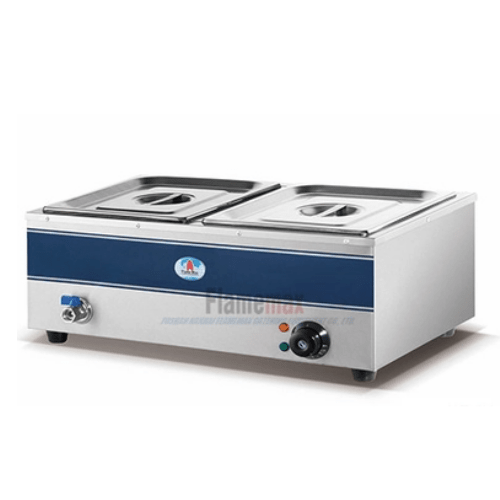 bain marie 2 division food warmer