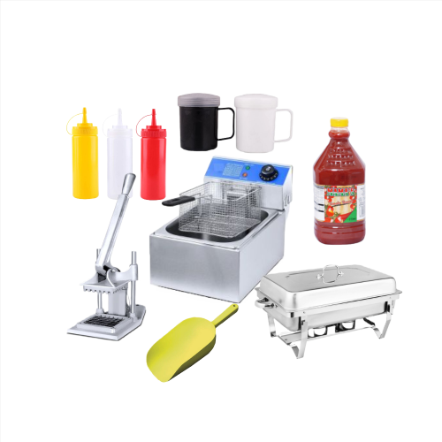single electric fryer combo deal
