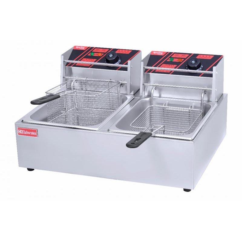 double electric fryer